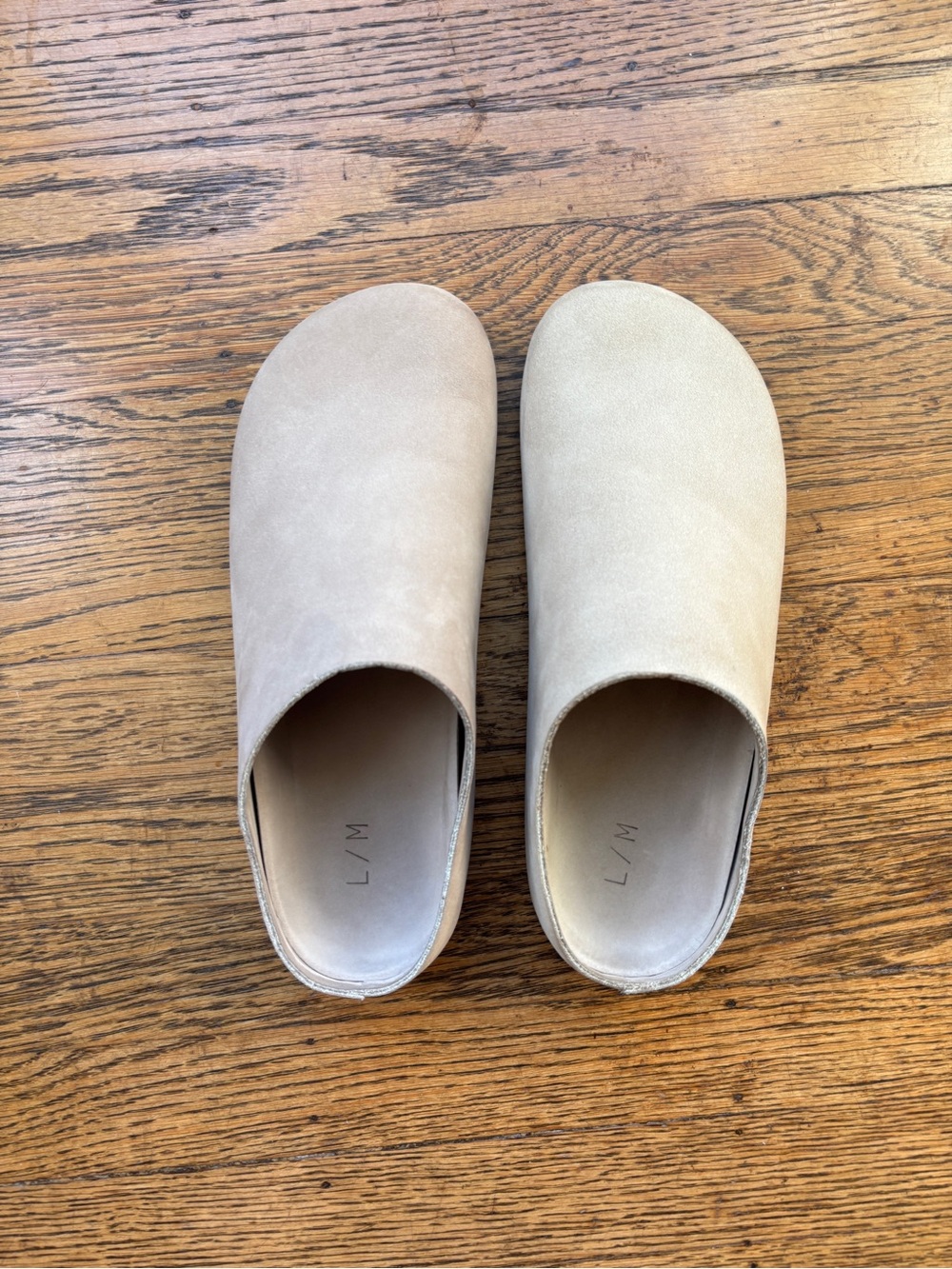 Raw Mono Mules (run small)